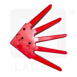 INTAPO54R - Spare part for vineyard finger weeder - Ø 54 cm - red type
